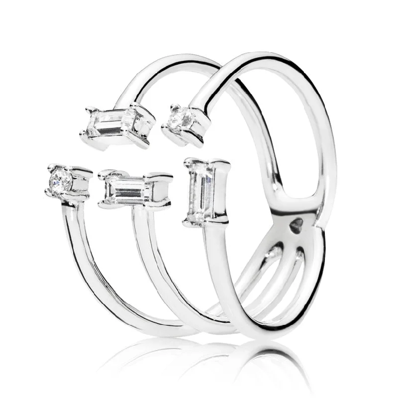 fashionable diamond rings for women -Shards Of Sparkle