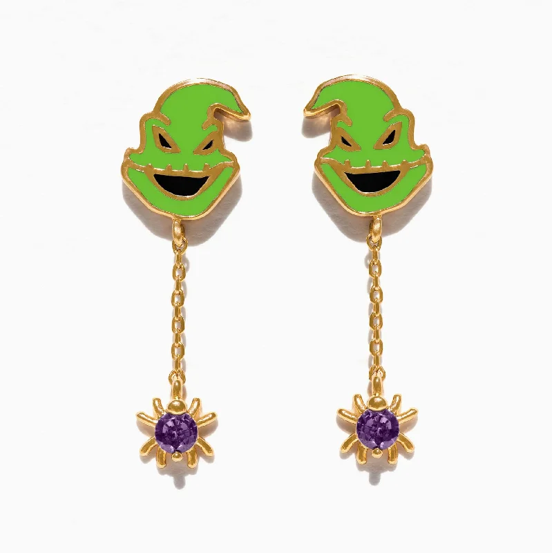 sparkling earrings for women -Disney Oogie Boogie Dangle Earrings