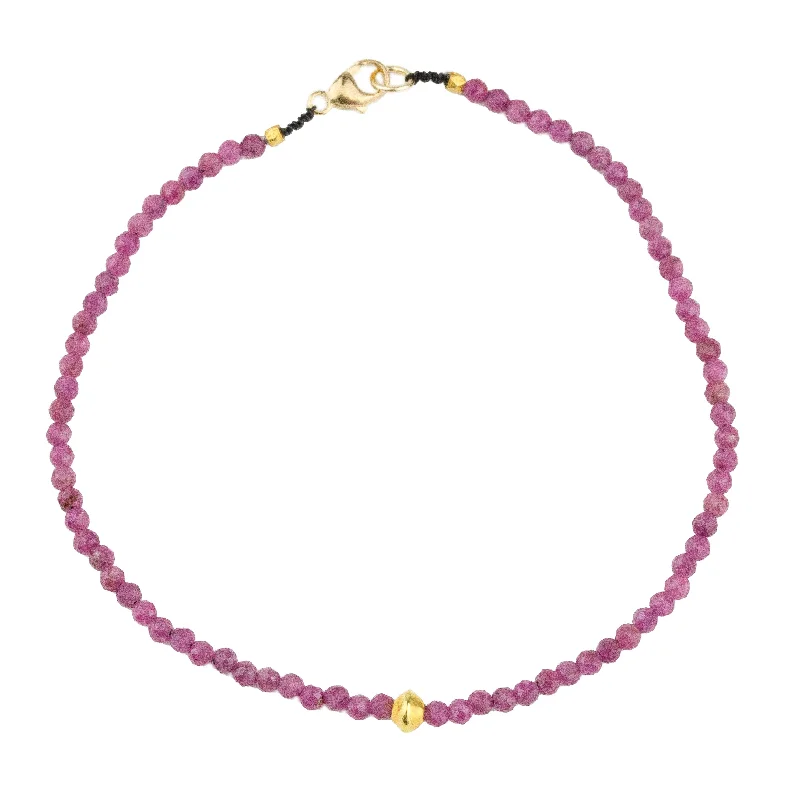 stacking bracelets for women -Ruby Bracelet