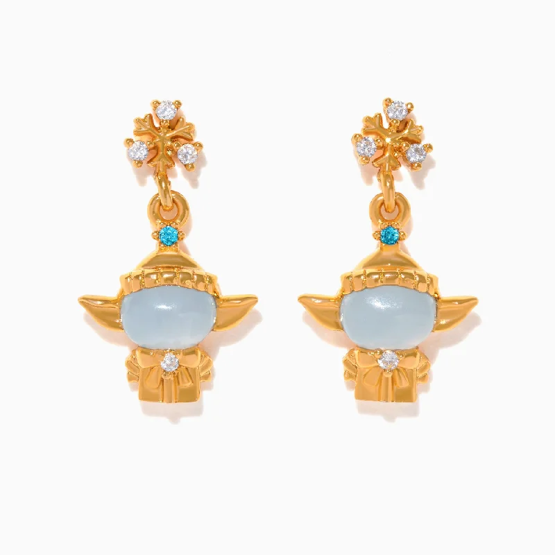 glamorous earrings for women -Star Wars™ Grogu's Galactic Getaway Earrings