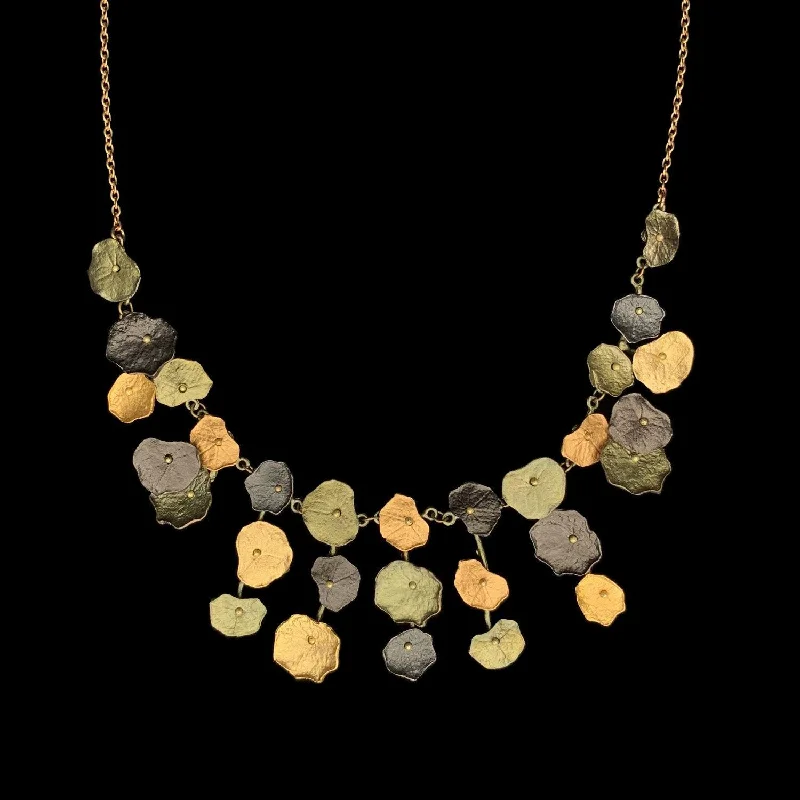 women’s designer choker necklaces -Nasturtium Necklace - Statement