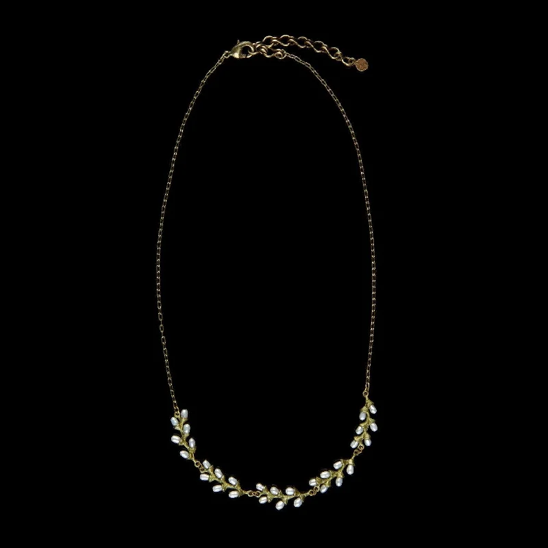 fashion-forward necklaces for women -Rice Necklace - Chain