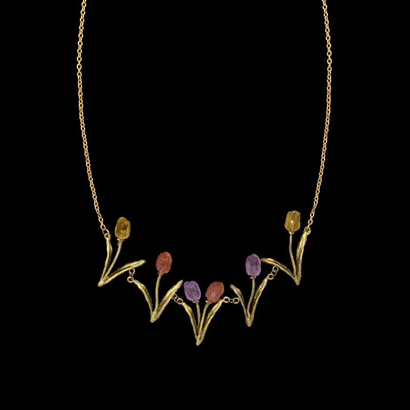 personalized necklaces for women -Tulip Necklace