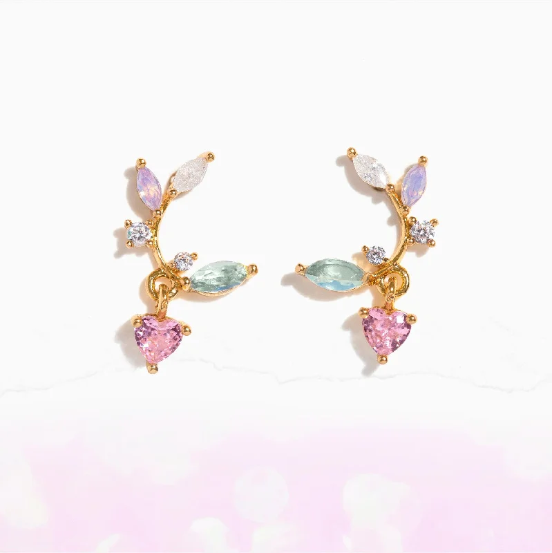 high-end earrings for women -Love Blooms Earrings