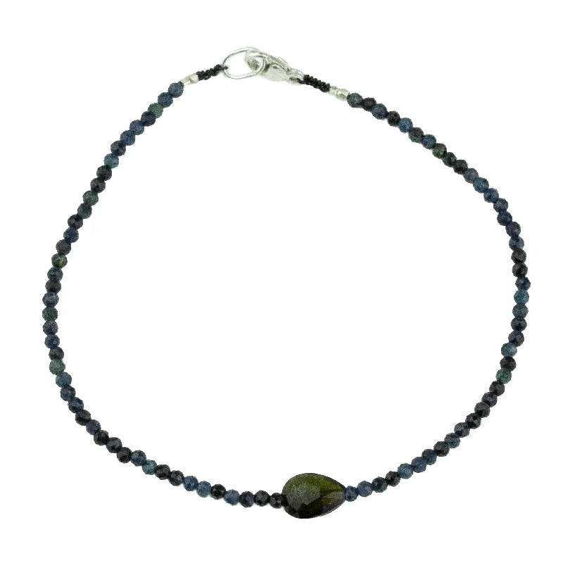 women’s luxury bangles -Blue Tourmaline Bracelet