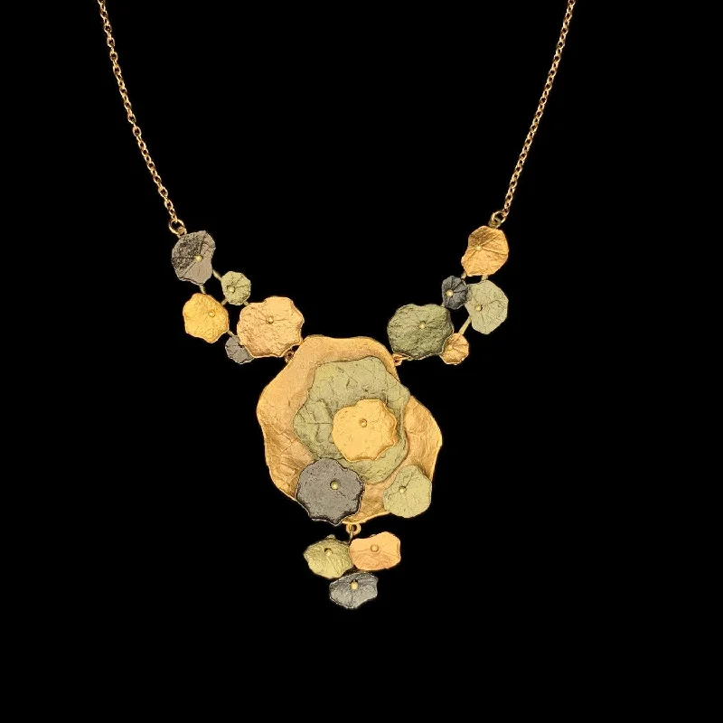 women’s engagement pendant necklaces -Nasturtium Necklace