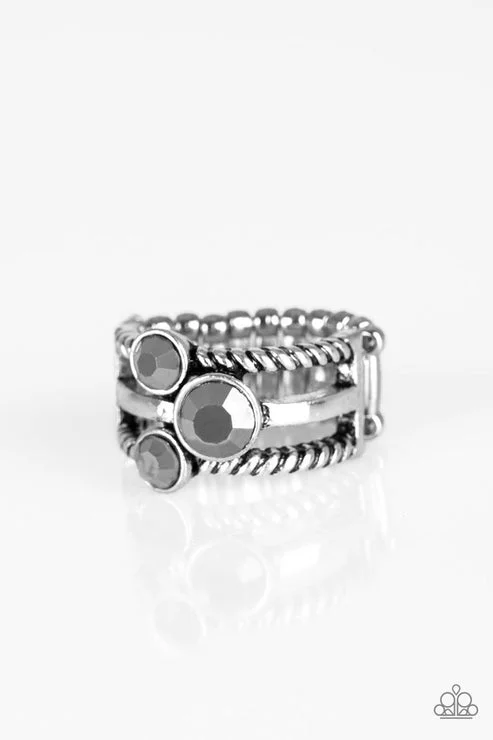 intricate design rings for women -Head In The Stars Silver Ring