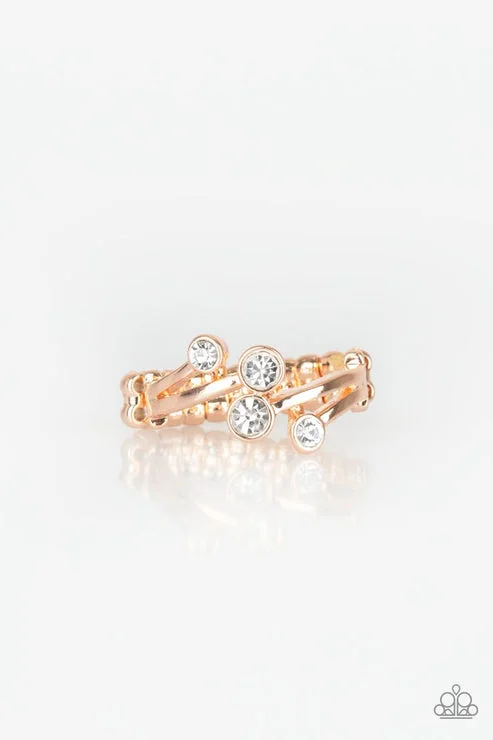 fashion-forward rings for women -GLOWING Great Places Gold Ring