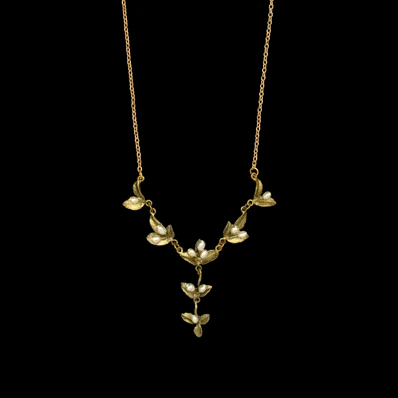 designer necklaces for women -Spring Vine Necklace - "Y"