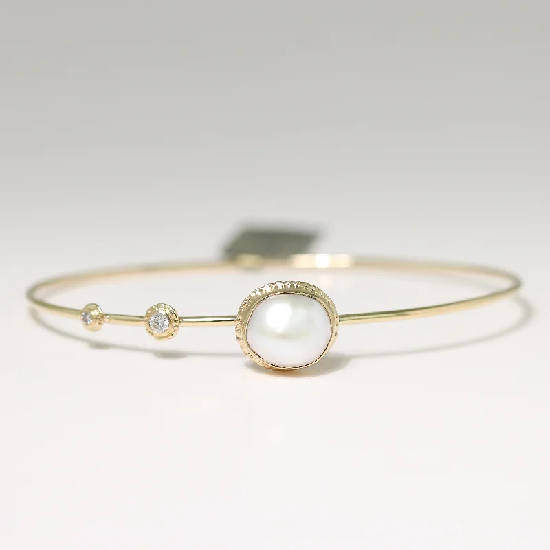 boho bracelets for women -Cultured Pearl Bracelet