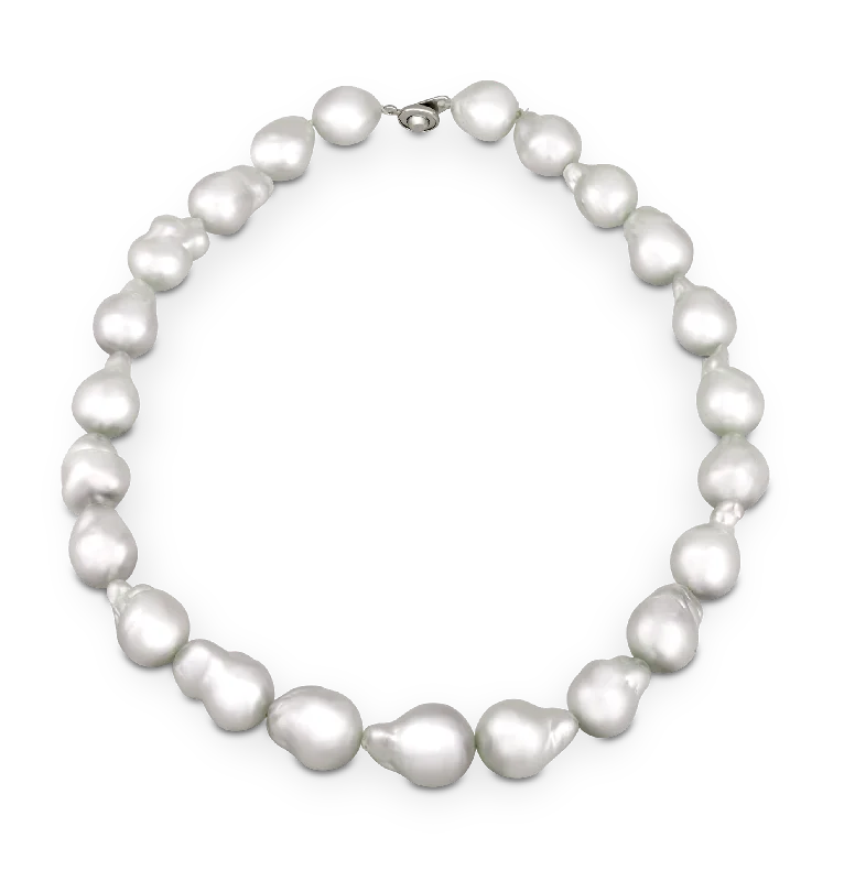 men’s and women’s matching necklaces -South Sea Baroque Pearl Necklace