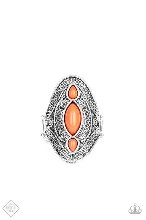 elegant diamond rings for women -Kindred Spirit Orange Ring