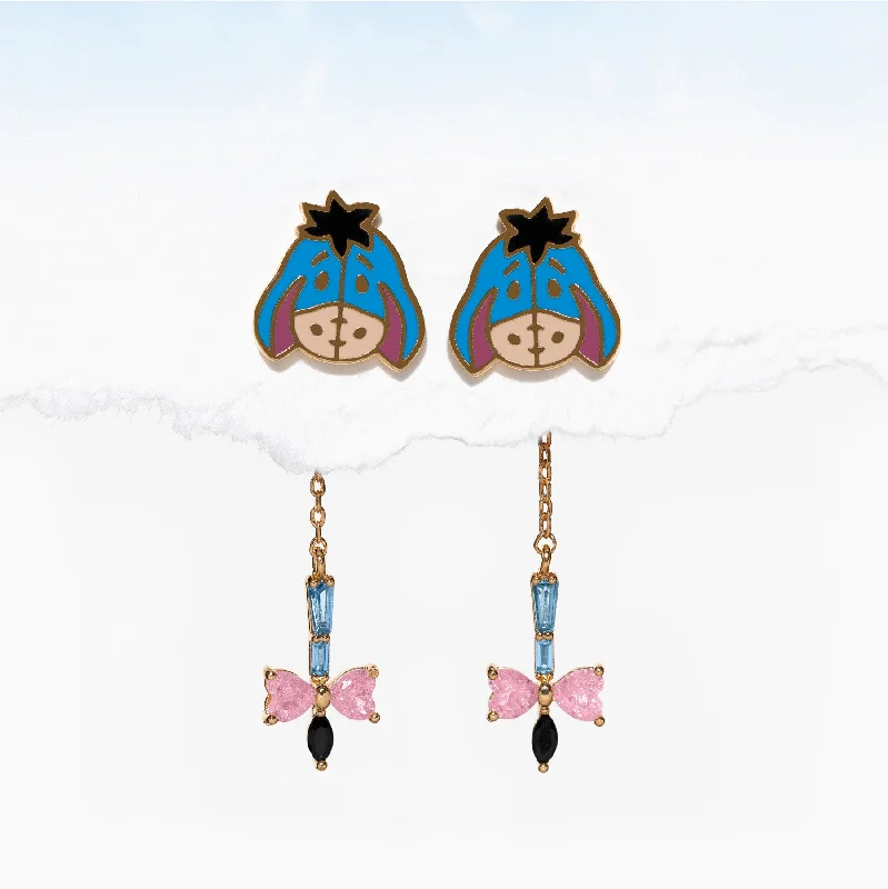 luxurious stud earrings for women -Disney Eeyore Dangle Earrings