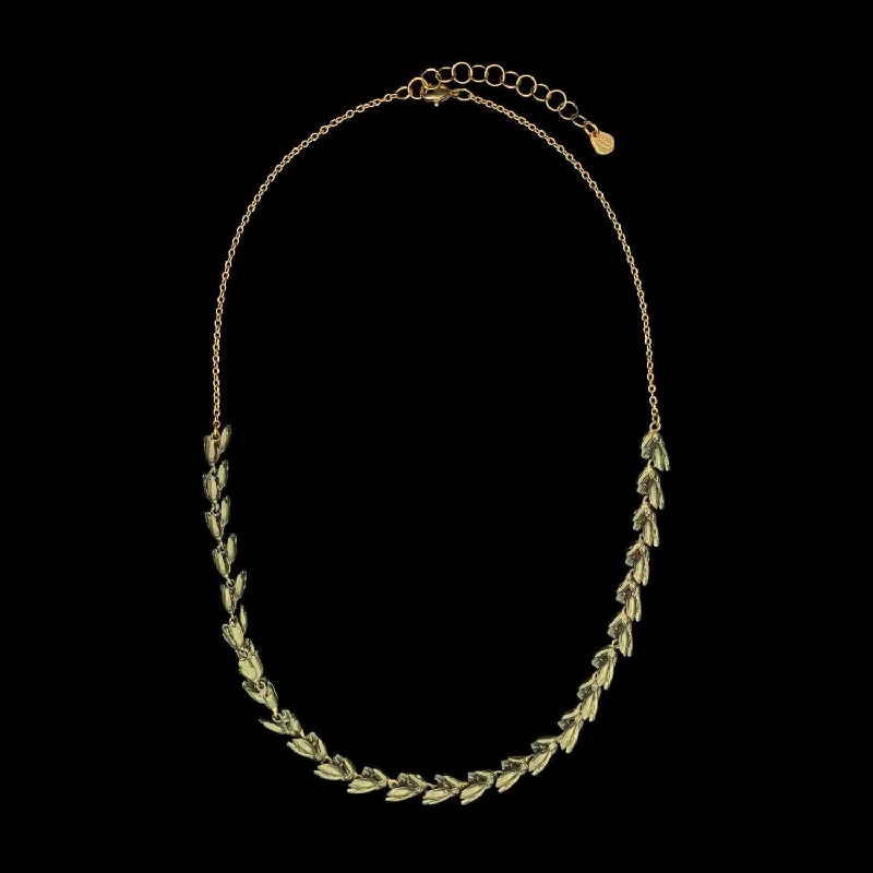 bridal necklaces for women -Wheat Necklace