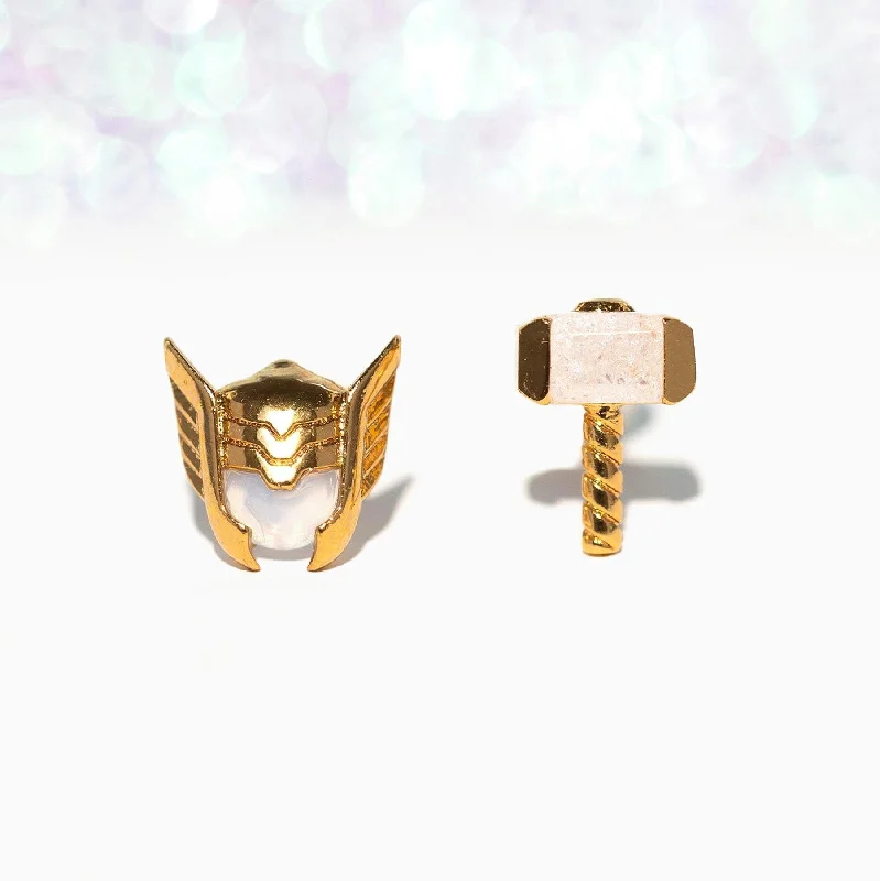 stud earrings for women -Marvel's Thor Studs