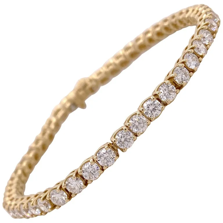 gemstone bracelets for women -7 Carat Diamond Tennis Bracelet