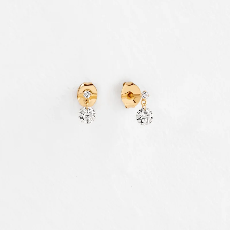 trendy earrings for women -Drop Studs - In Stock