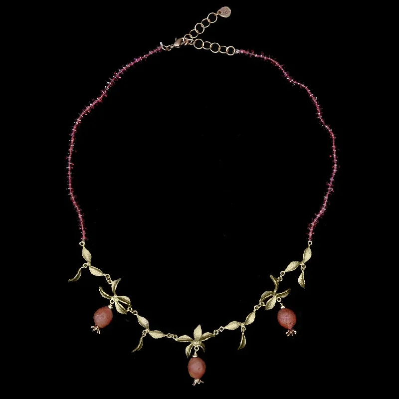 modern necklaces for women -Pomegranate Necklace