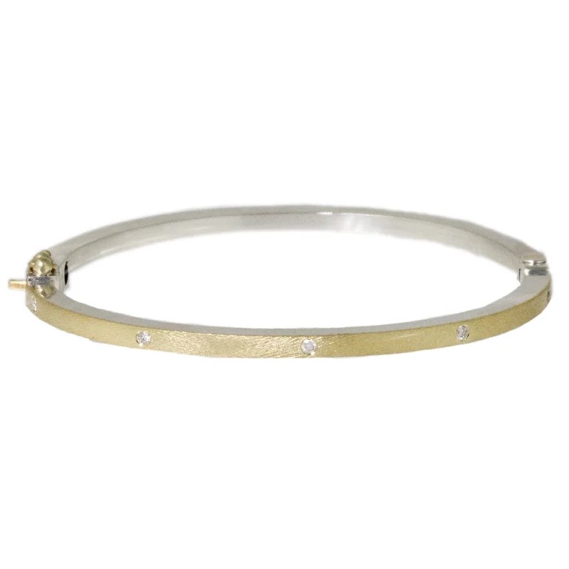 luxury bangles for women -Olly 2.5mm Yellow Gold Bracelet