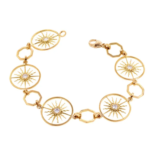 women’s friendship charm bracelets -Sunburst Bracelet- Heirloom by Doyle & Doyle