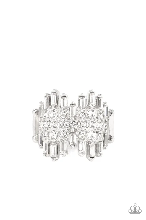 diamond rings for women -Urban Empire White Ring