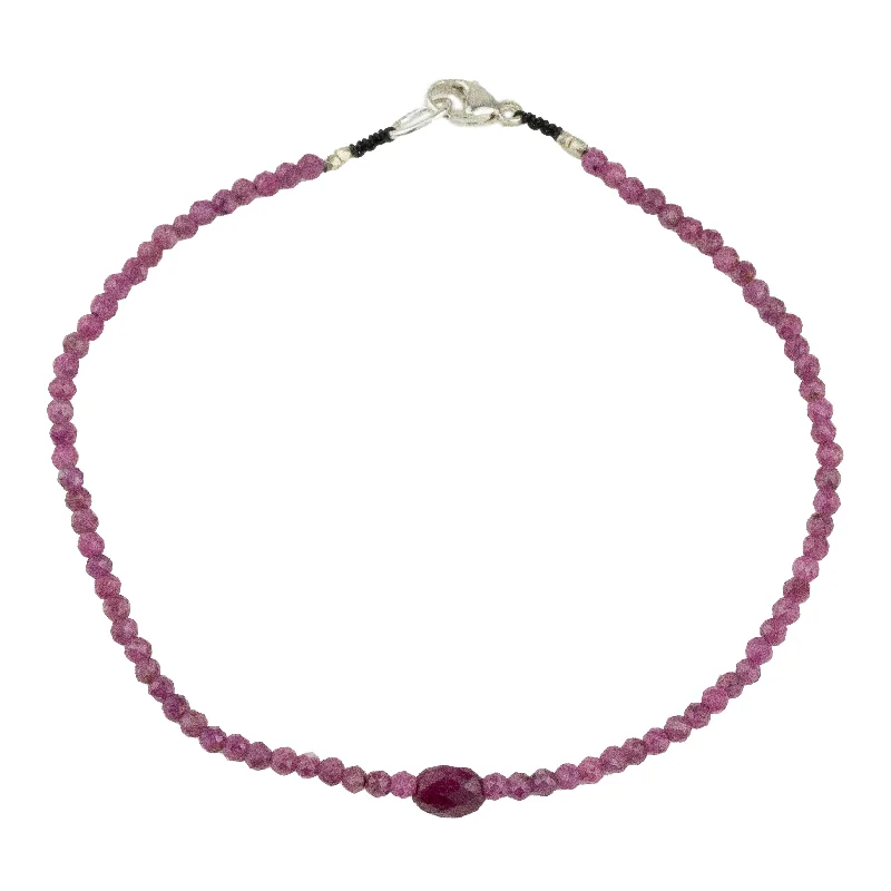 luxurious bangles for women -Ruby Bracelet