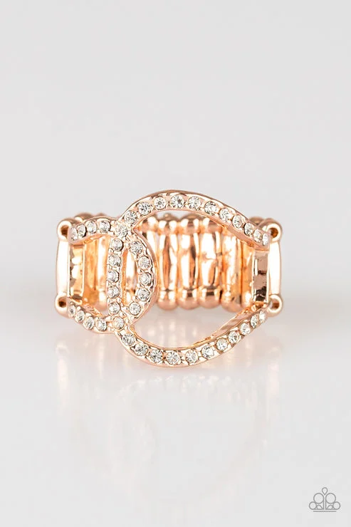 simple gold rings for women -Radial Radiance Rose Gold Ring