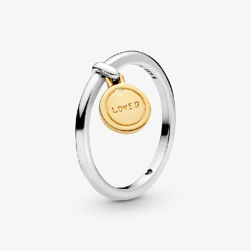 unique rings for women -Medallion Of Love Ring