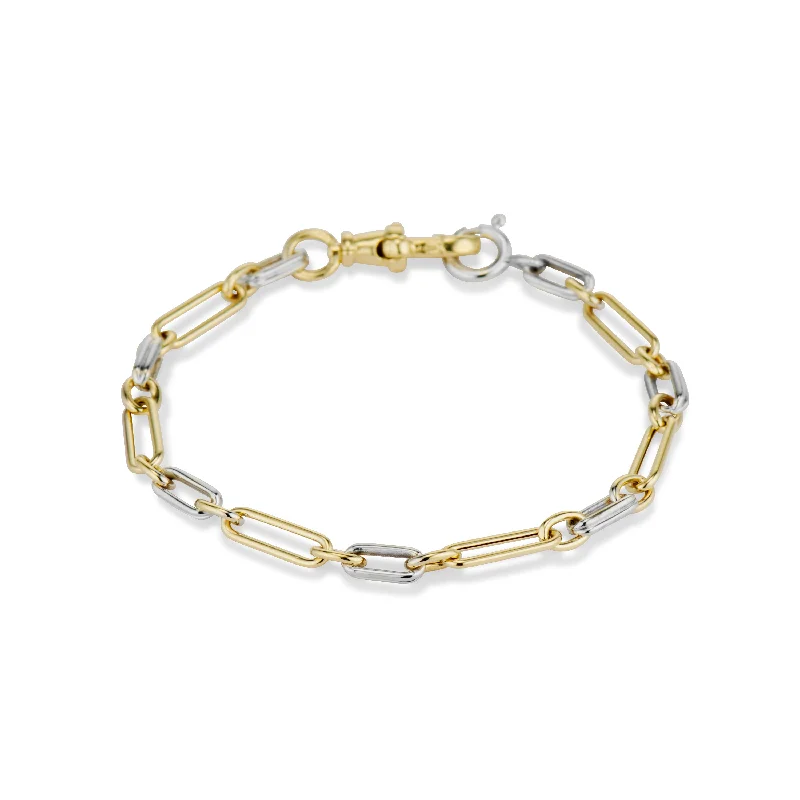 engraved bangles for women -Wynn Bracelet with Double Clasp