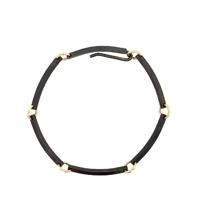 gold bangle bracelets for women -Connections Bracelet