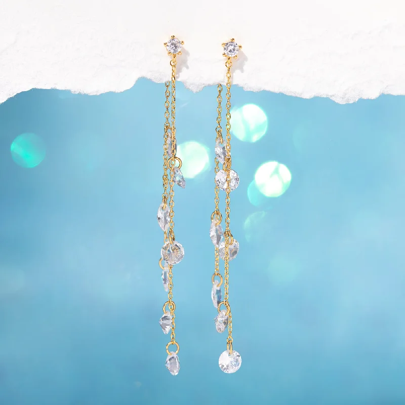 women’s designer earrings -Dewdrop Earrings