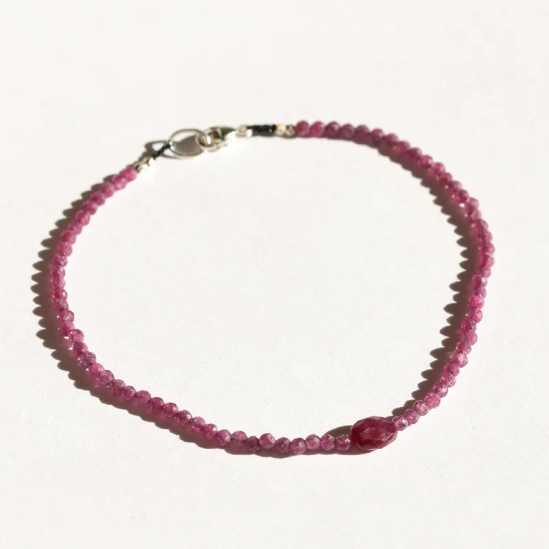 women’s bangles and bracelets -Ruby Bracelet