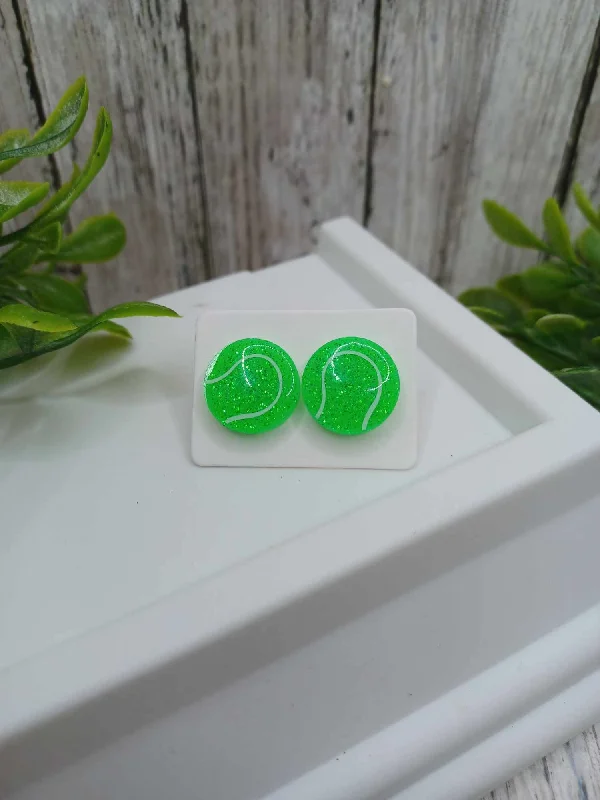 minimalistic earrings for women -Tennis Glitter Earrings